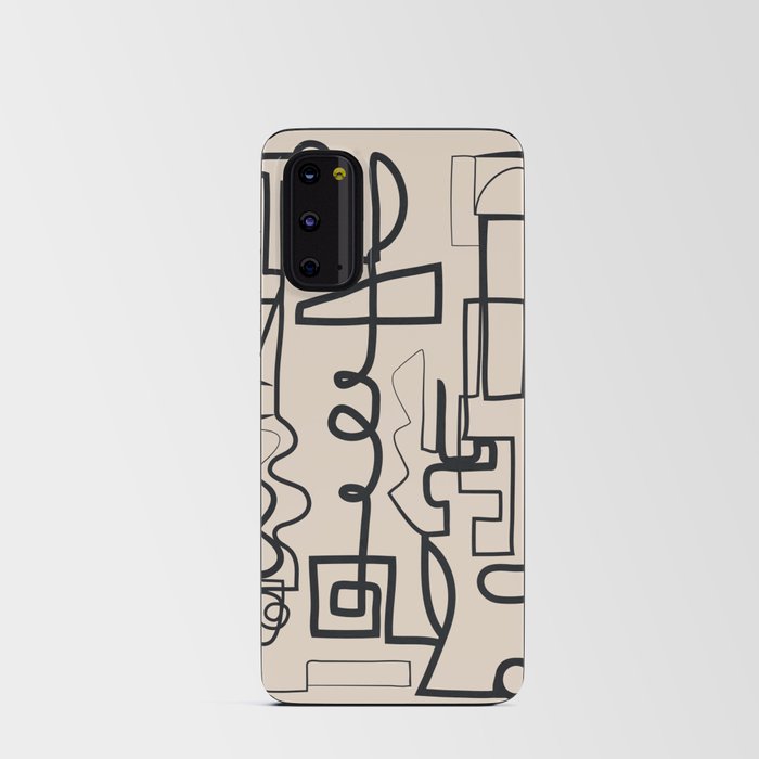 Abstract Line Movement 04 Android Card Case