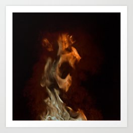 Fire Series_Rage Art Print