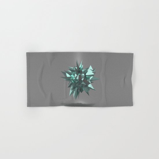 Sphere of shards I Hand & Bath Towel