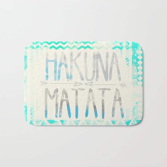 Hakuna Matata Bath Mat