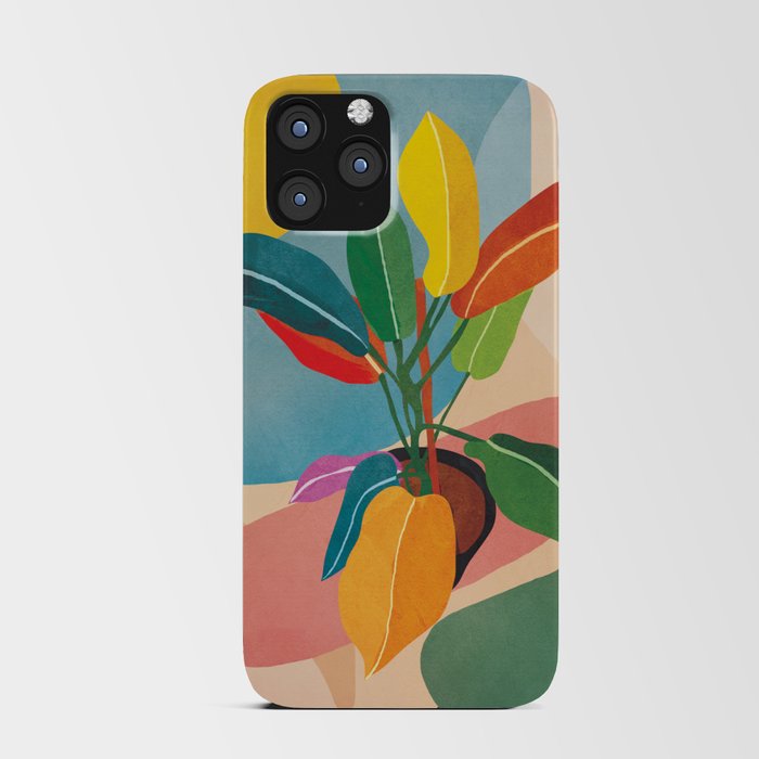 Colorful Branching Out 38 iPhone Card Case