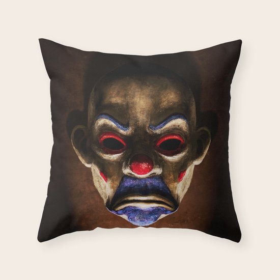 SINISTER Throw Pillow