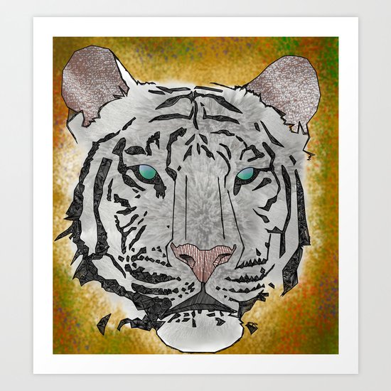 Tiger Art Print