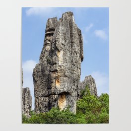 Shilin Stone Forest - Yunnan, China Poster