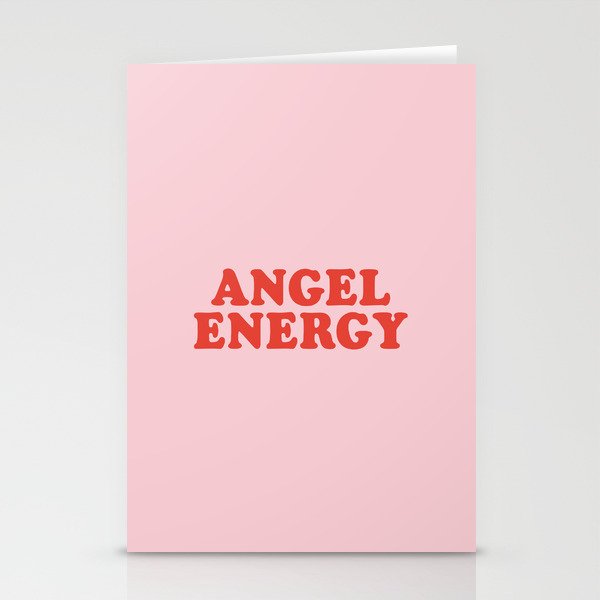 Angel energy Stationery Cards