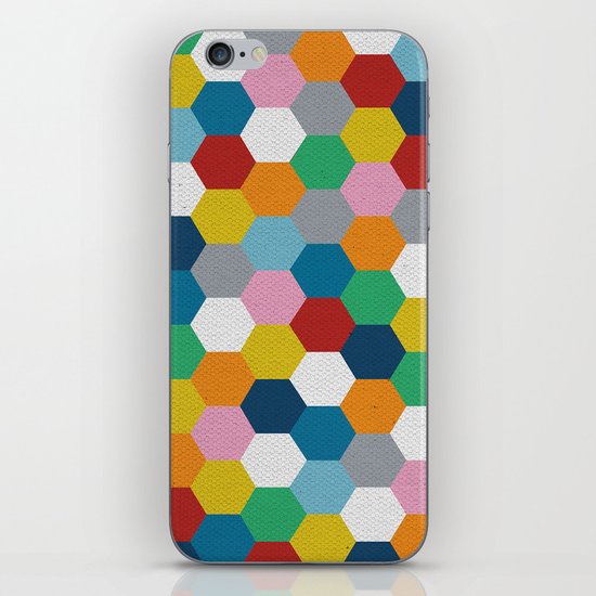 Honeycomb 3 iPhone Skin