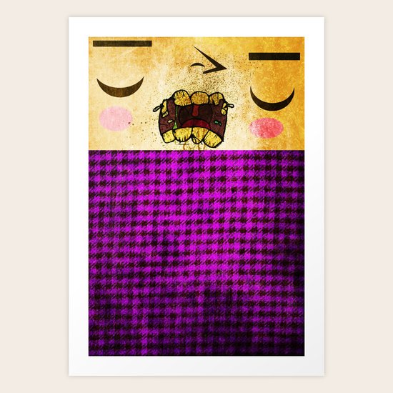 Crunch Art Print