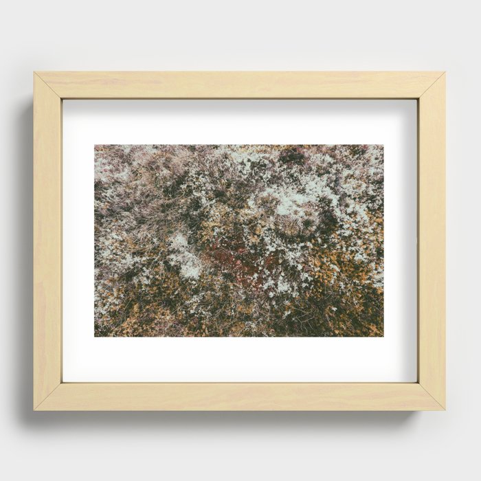 The World Under The feet Recessed Framed Print