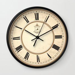 Classy Vintage Birdcage Decorative Clock Wall Clock