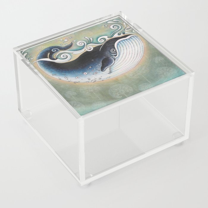 the Blue Whale Acrylic Box