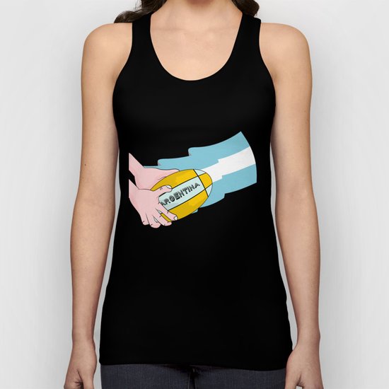 Argentina Rugby Unisex Tank Top