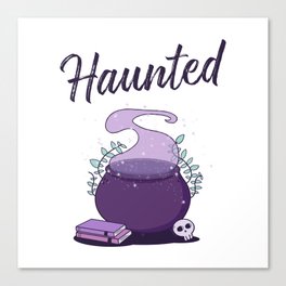 Haunted Canvas Print