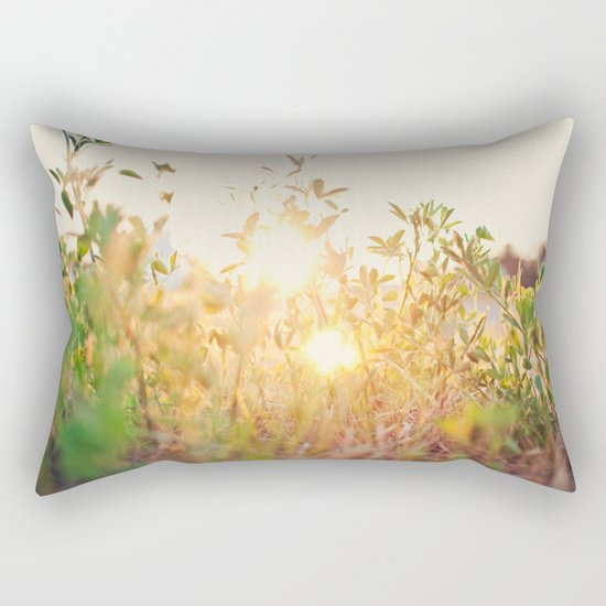 Sun Rising Rectangular Pillow