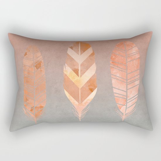 Feathers Rectangular Pillow