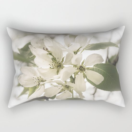 Apple blossoms Rectangular Pillow