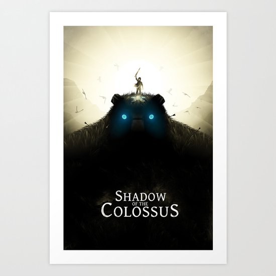 Shadow of the Colossus Art Print
