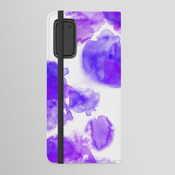 13 Abstract Watercolor Petal Floral 220521 Valourine Digital Original  Android Wallet Case