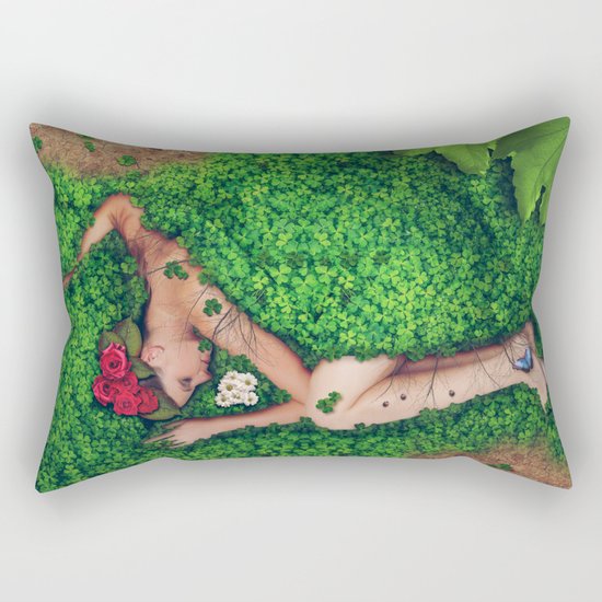 Born in Nature Rectangular Pillow