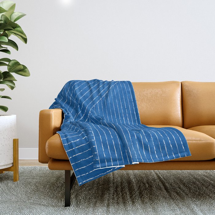 Sapphire blue throw new arrivals