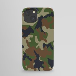Woodland Camo iPhone Case