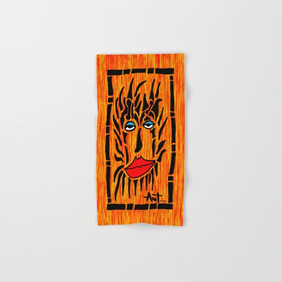 Lion Face Hand & Bath Towel