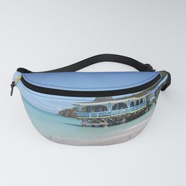 Tropical Paradise Pier on Antigua Fanny Pack