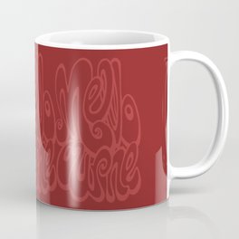 Melbourne typography - chile oil red Coffee Mug