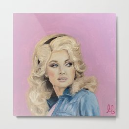 Queen of Country Dolly Parton Metal Print
