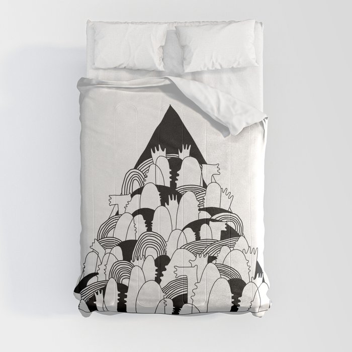 Triangle Pattern Comforter