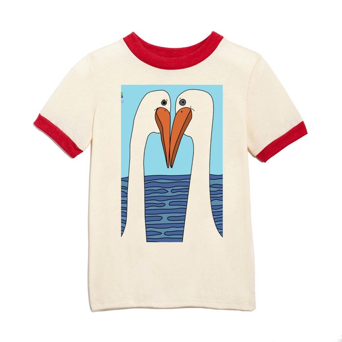 Stork Love Kids T Shirt