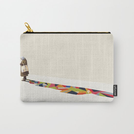 Walking Shadow, Old Lady Carry-All Pouch