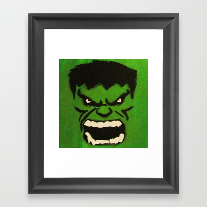 Hulk Framed Art Print