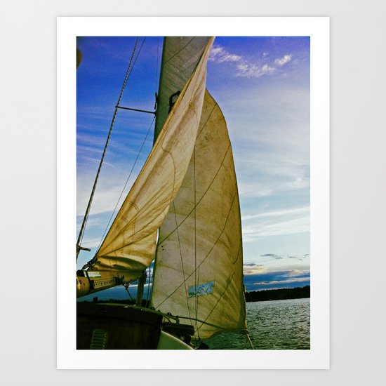 Bye! Art Print