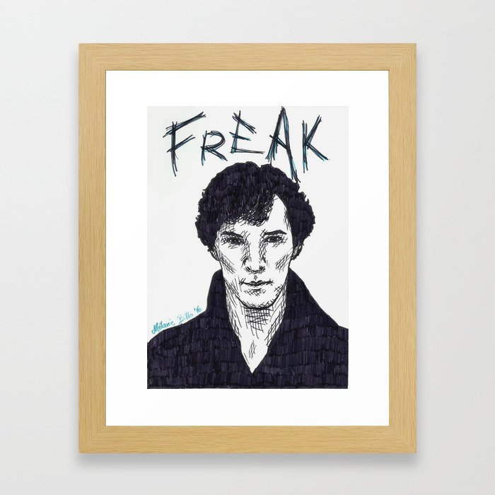 Freak Framed Art Print