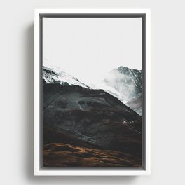 Mountain Photography Framed Canvas