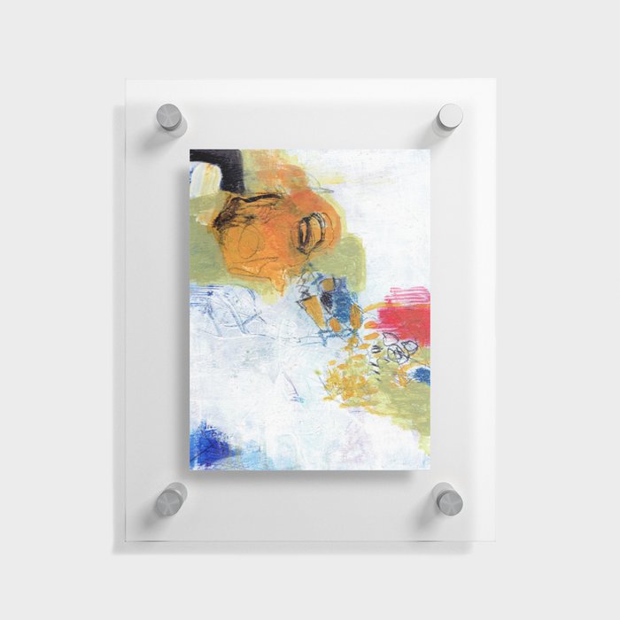 abstract work Floating Acrylic Print