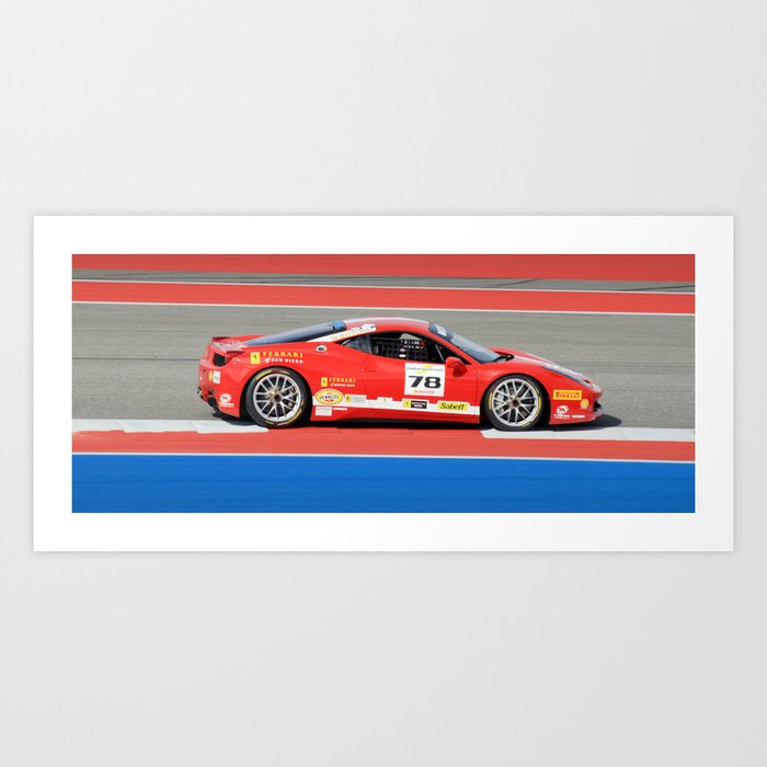 Ferrari 1 Art Print