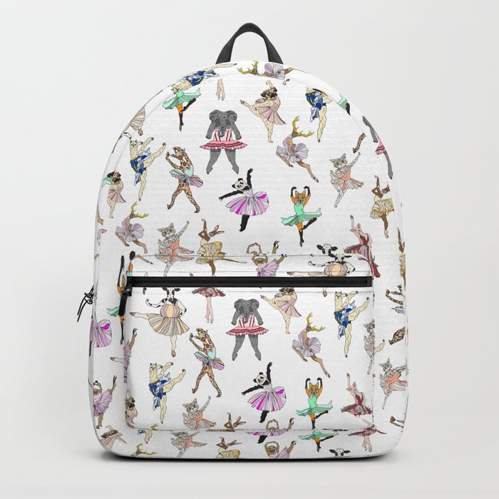 Animal Square Dance Hipster Ballerinas Backpack