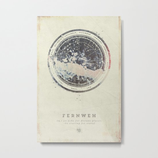 Fernweh Vol 6 Metal Print