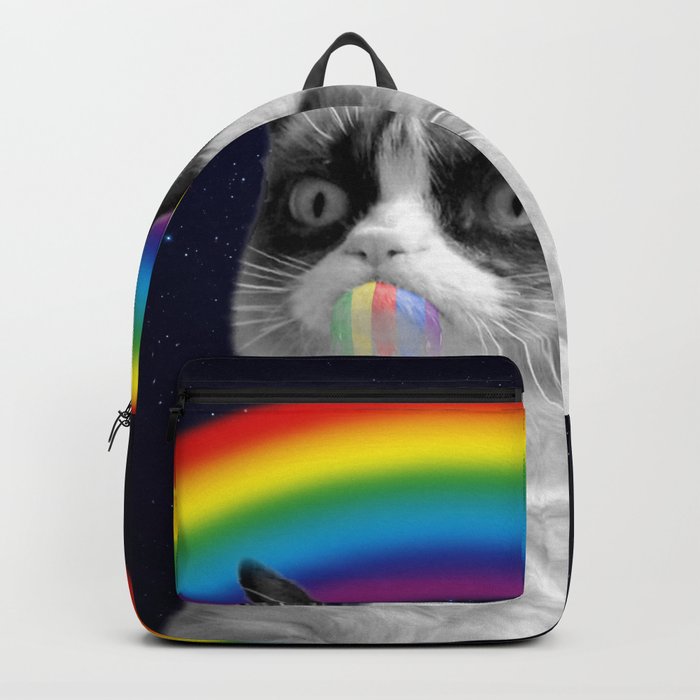 Galaxy cat backpack sale