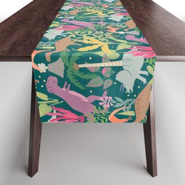 Dinosaur World Table Runner