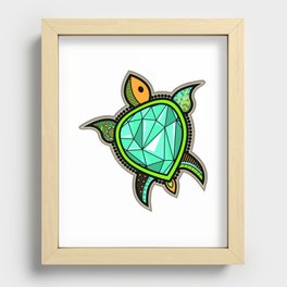 Turttledelic Recessed Framed Print