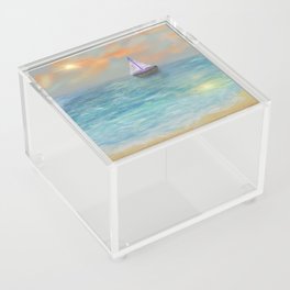 Peaceful Sail  Acrylic Box