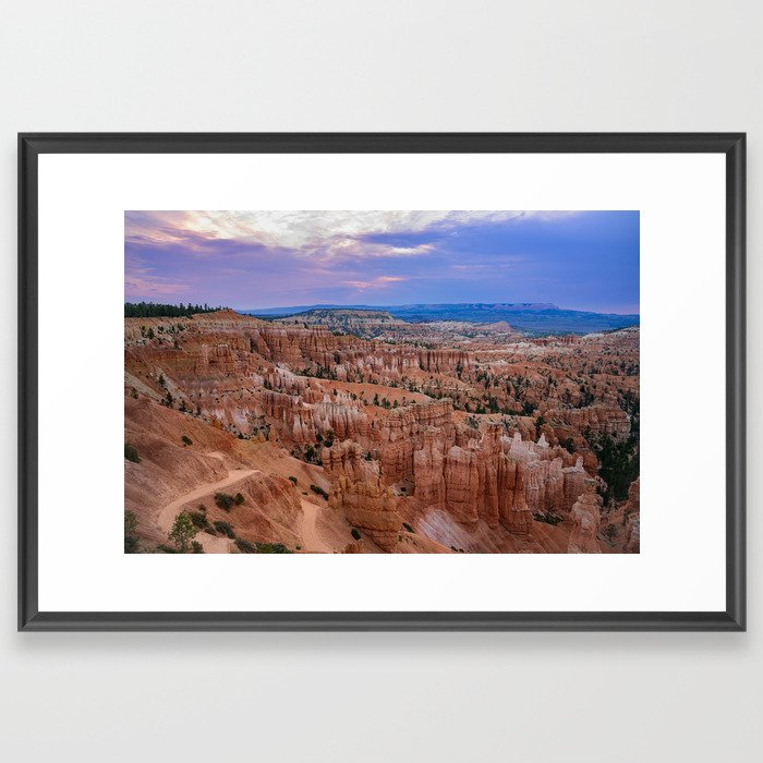 Sunrise 4438 - Bryce Canyon National Park, Utah Framed Art Print