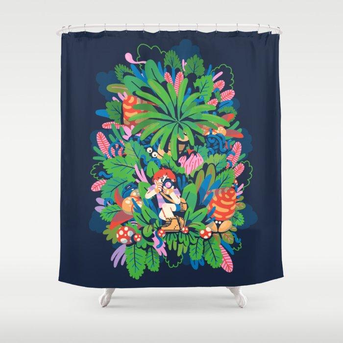 Oh Snap Shower Curtain By Paperbeatsscissors Society6