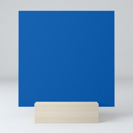 Monochrome  blue  0-85-170 Mini Art Print