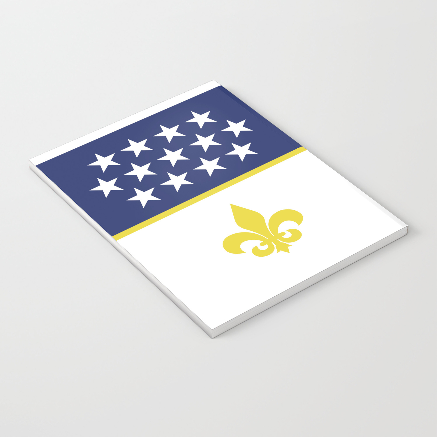 City Of Detroit Flag In Minimal Design Coat Of Arms Notebook By Randysteinhauser Society6