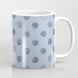 Blue Marble Dot 3D Pattern Coffee Mug