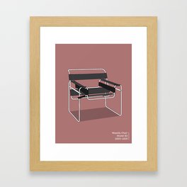 The Wassily Chair - Model B3 Framed Art Print