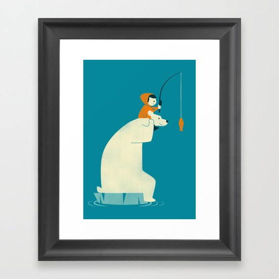 Dinner for Two Framed Art Print